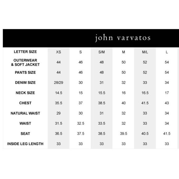 JOHN VARVATOS Mens Career Shirt Size M Slim Fit Long Sleeve Button Up Collared - Picture 9 of 9